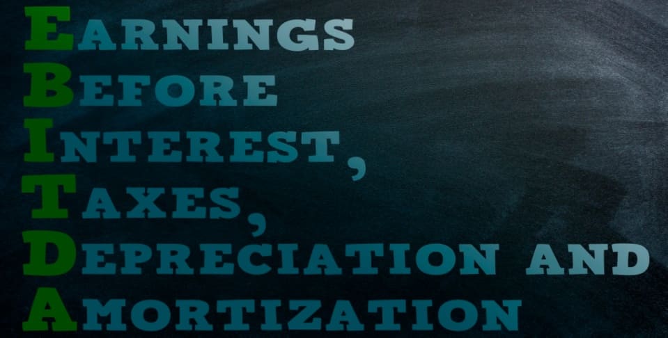 The economic key figure EBITDA (earnings before interest, taxes, depreciation and amortization on intangible assets)