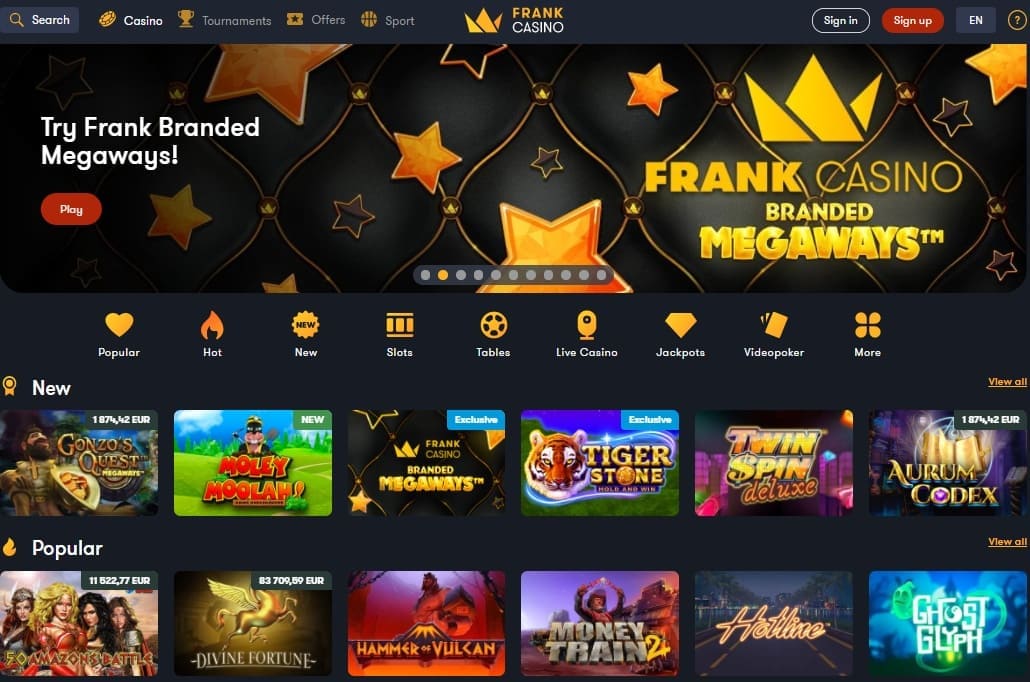 casino frank com
