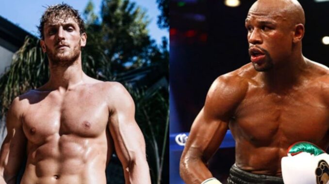 Floyd Mayweather versus influencer Logan Paul