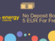 Energy Casino no deposit bonus