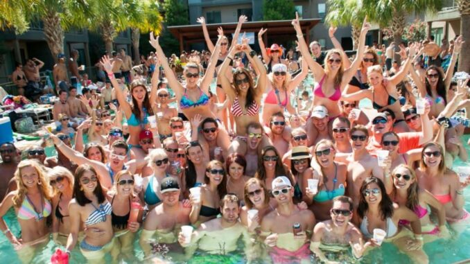 Pool parties in Las Vegas