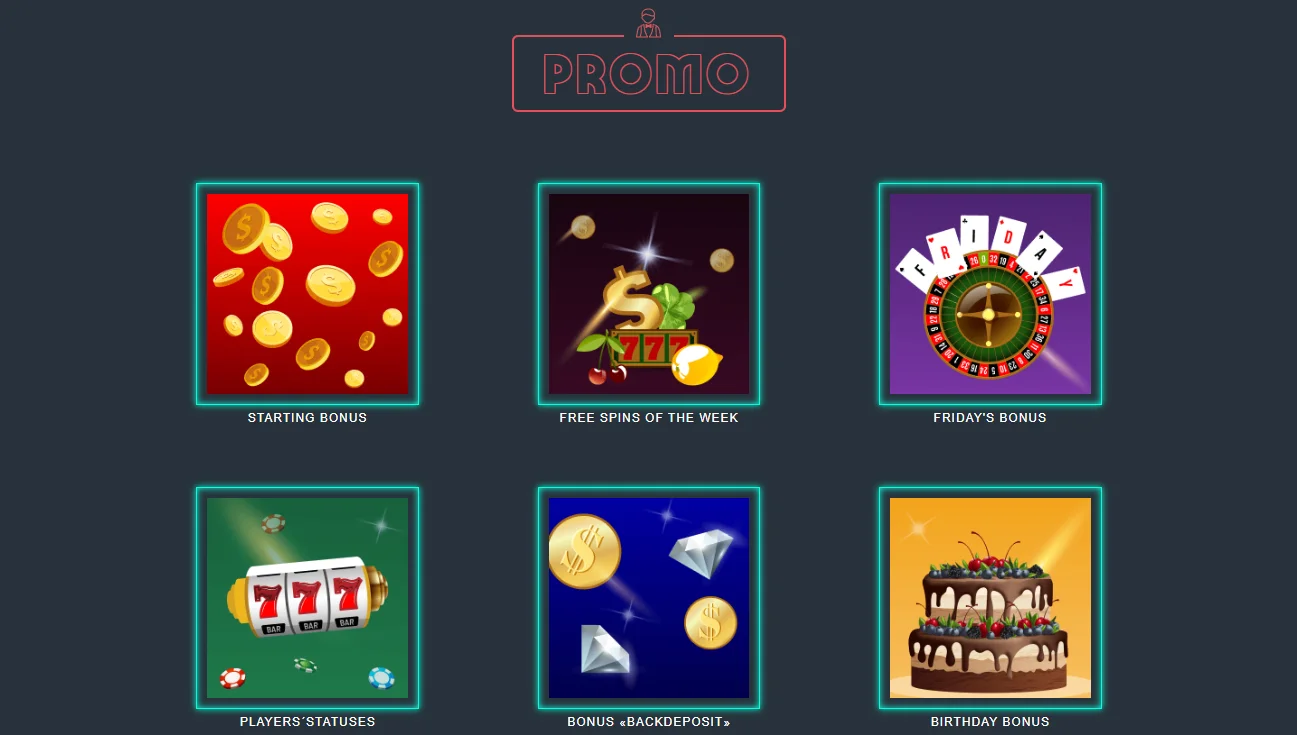 Bonuses and Promotions of Jozz Casino