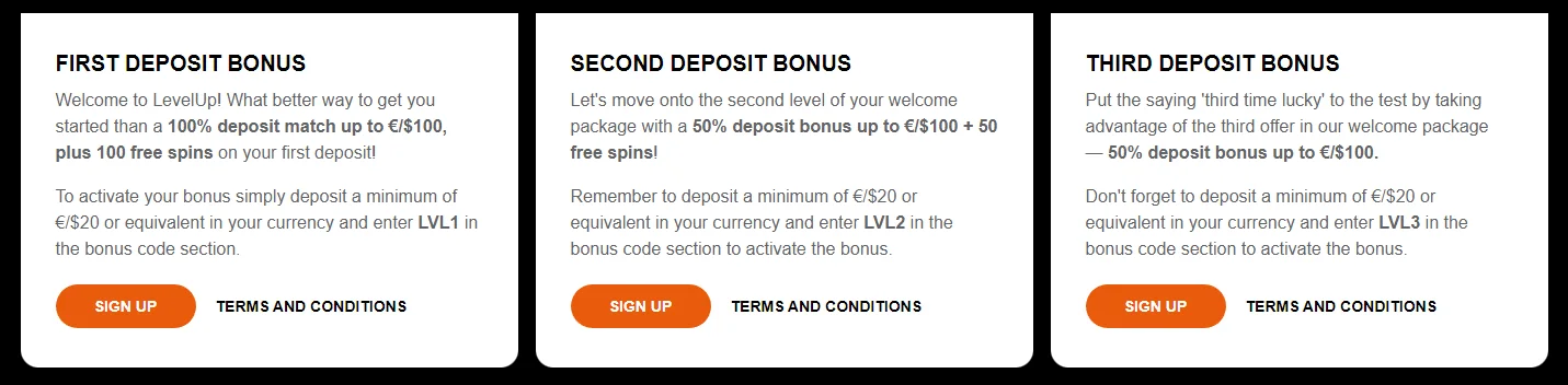 Bonuses and Promotions