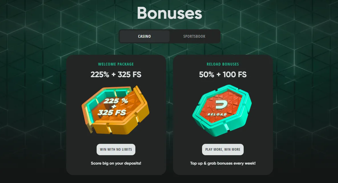 Bonuses and Promotions