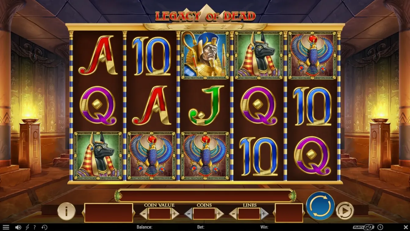 Review of the slot machine Legacy of Dead