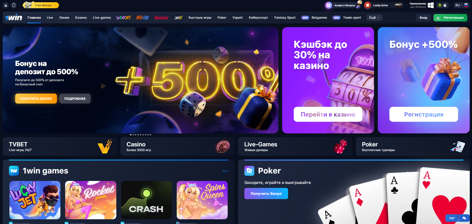 Обзор 1Win Casino